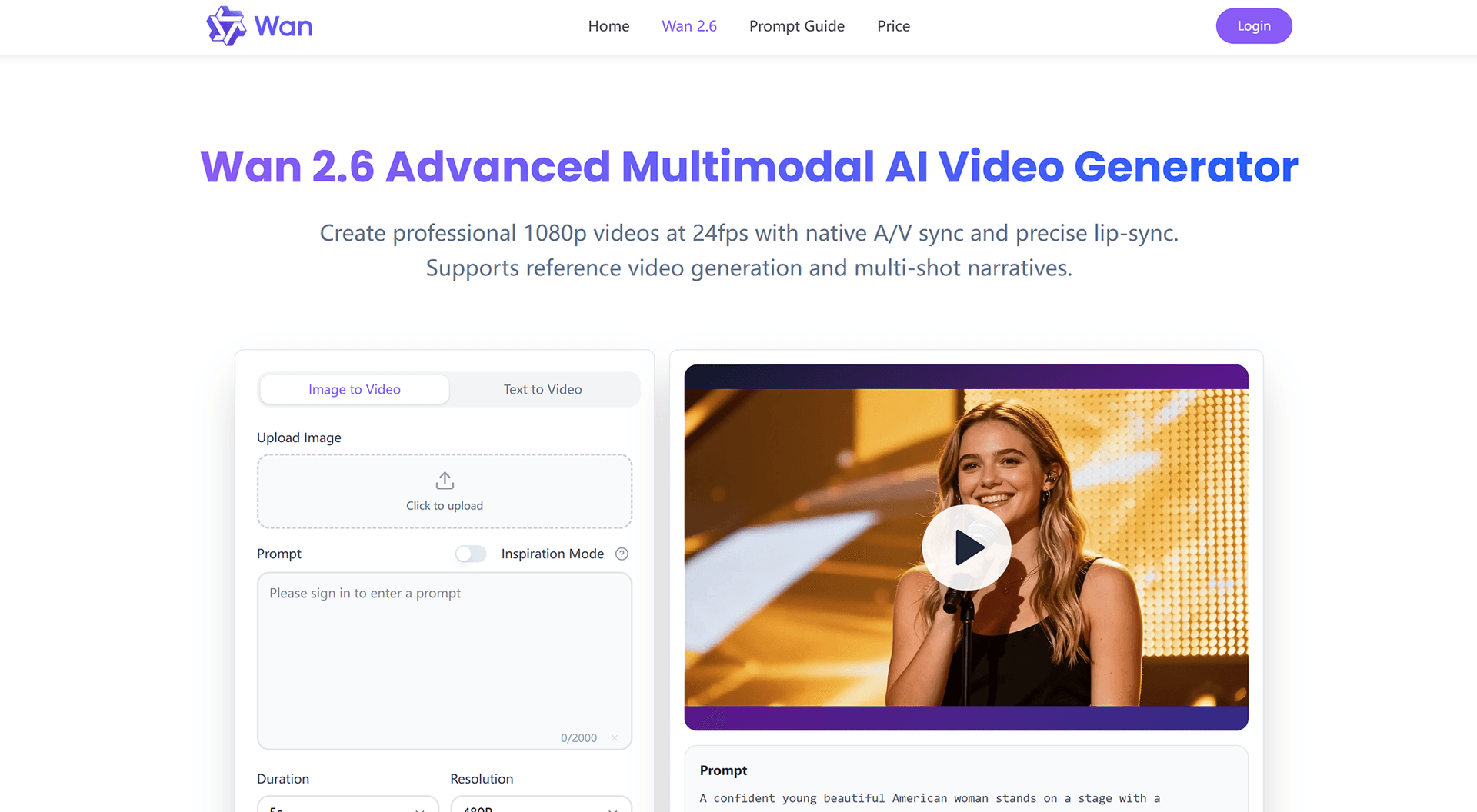 Wan 2.6 AI - Product Image